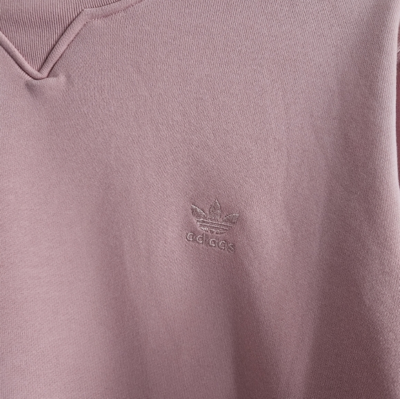 Adidas Light Pink Sweatshirt/Sweater - Picture 4 of 8